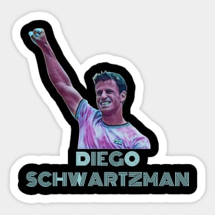 Diego Schwartzman Sticker